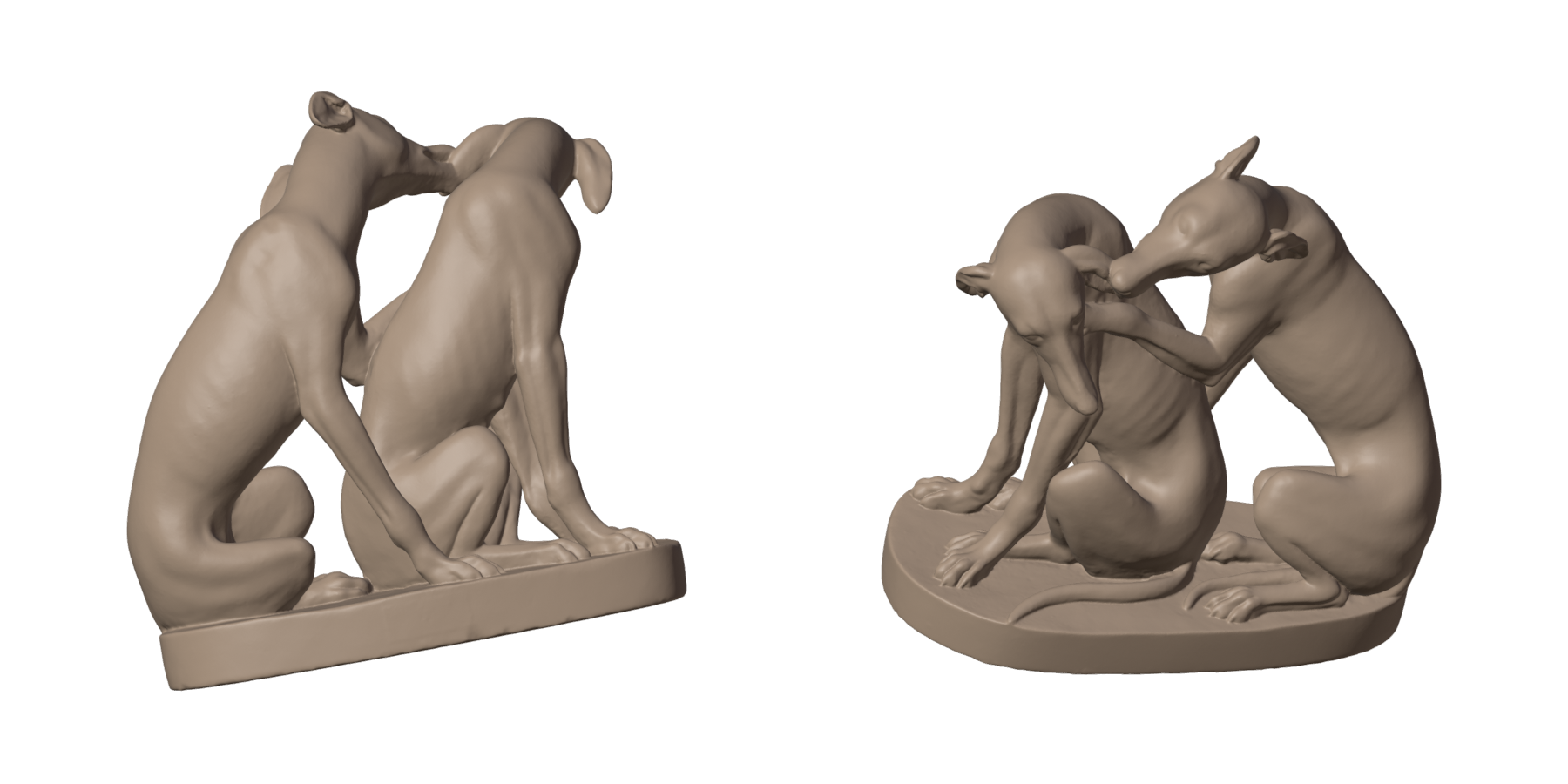 Hundepaar, original